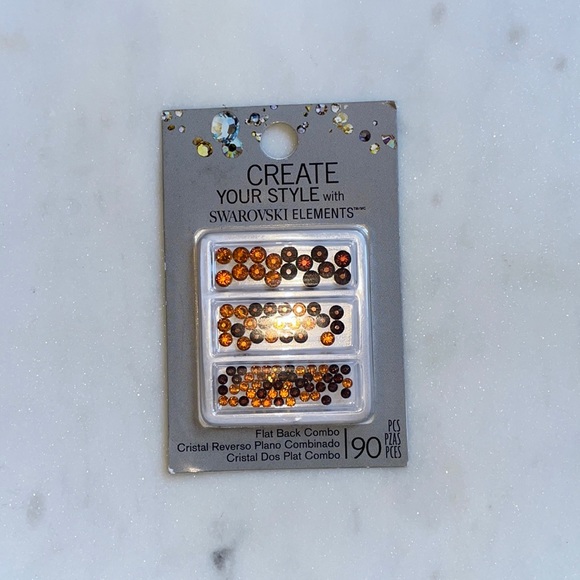 Swarovski | Flat Back Crystal Combo Pack in Topaz Smoked Topaz - Picture 3 of 6